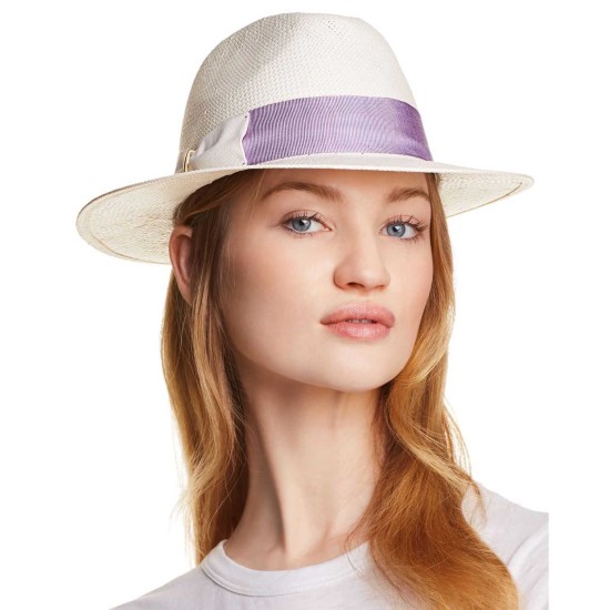  Women's Bow Detail Fedora Hats