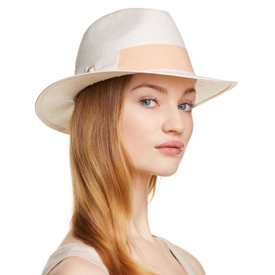  Women's Bow Detail Fedora Hats