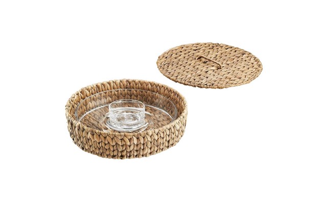  Garden Terrace Chip & Dip Serving Bowl