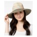  ’90s Remix Large-Brim Fedora (Natural Black, One Size)