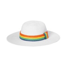 August Hat Company Stripe Band Floppy Hat