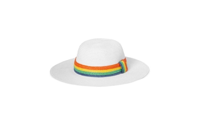 August Hat Company Stripe Band Floppy Hat