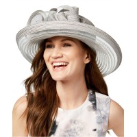 August Hat Company Women’s Citrine Dressy Hat (Silver)