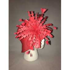 August Hat Company Women’s Cloche Bucket Hat Red Flower Adjustable