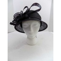 August Hat Company Women’s Textured Splendid Cloche Hat (Black)