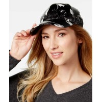 August Hat Dragonfly-Print Baseball Cap (Black, One Size)