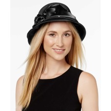 August Hat Enchanting Bow Dress Cloche Black ONE SIZE
