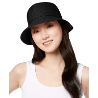 August Hat Forever Classic Cloche with Beads (Black, One Size)