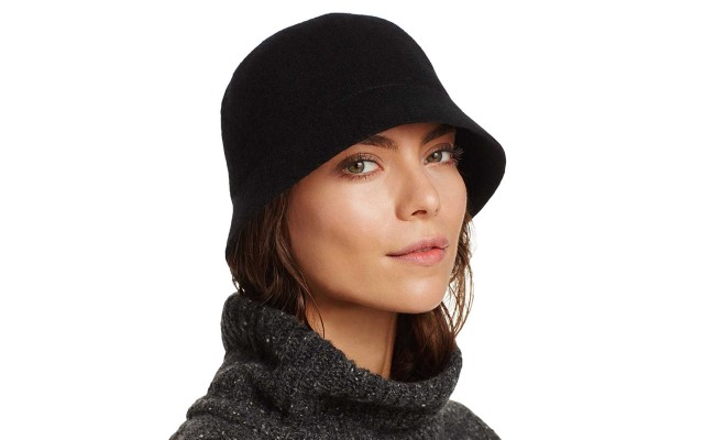 Hat Melton Love Cloche – Black