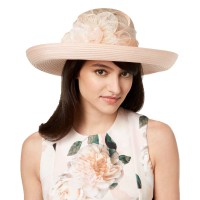 August Hat Opal Romantic Profile Hat (Pink, One Size)