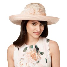 August Hat Opal Romantic Profile Hat (Pink, One Size)