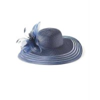 August Hat Sheer Wide-Brim Hat