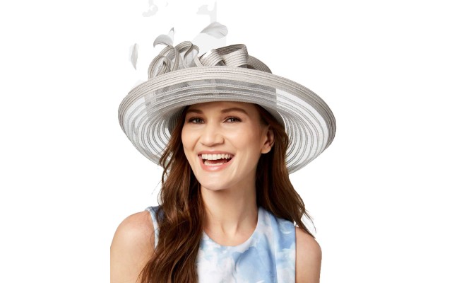  Women’s Citrine Romantic Dressy Hats