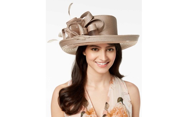  Women’s Citrine Romantic Dressy Hats
