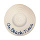  Women’s On Beach Time Floppy Hat (Natural, One Size)