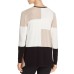  Women's Draped Color Block Cardigans