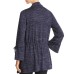  Women’s Marled Knit Drawstring Cardigan Sweaters