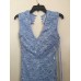 B Darlin Juniors Sleeveless Embellished Cornflower Blue Gown Size 5/6