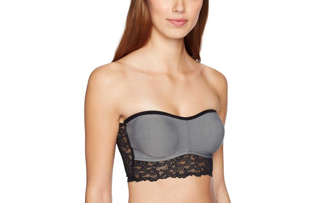 B.tempt’d Women's Charming Sheer Lace Bandeau Bras