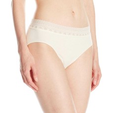 Bali Women’s Microfiber Hipster (Light Beige Lace, 9)