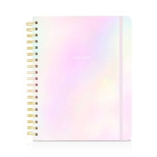 Ban.do Classic 2019 12-Month Annual Hardcover Planner with Daily, Weekly, Monthly Spreads for January 2019 – Dec 2019, 8.2″ x 6.2″, Moonstone