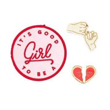 Ban.do Enamel Pin and Patch Flare 3 Piece Pack