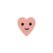 Ban.do Happy Heart Iron-on Patch 2″ Wide