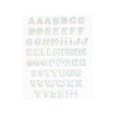 ban.do Leatherette Plushie Stickers (Alphabet)