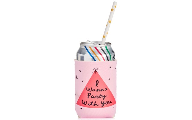 Ban.do Too Cold to Hold Drink Sleeve, I Wanna Party, Multicolor