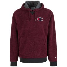 Banana Republic Mens Heritage Gray Cable Knit Pocket Crew Pullover (Wine, XXL)