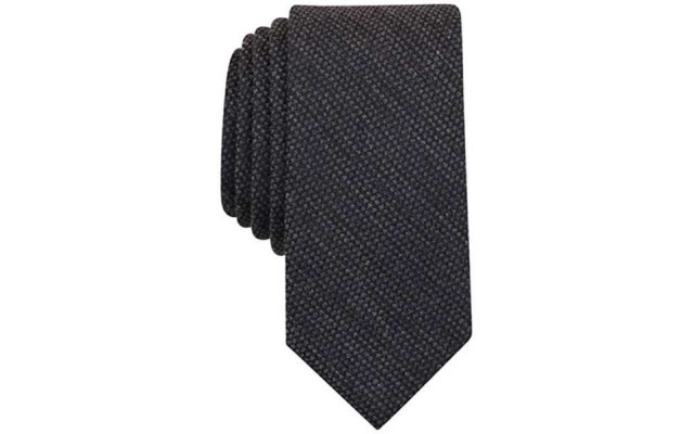  Knit Solid Slim Tie