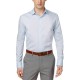  Men Regular-fit Stretch Button Dress Shirt (Blue, 14-14.5/32-33)