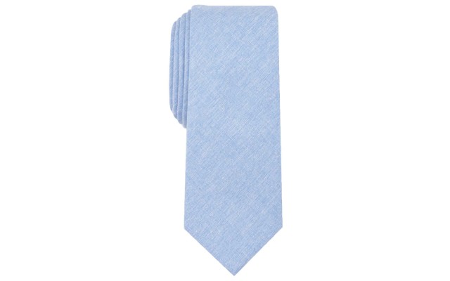  Men’s Beach Solid Skinny Tie (Aqua)