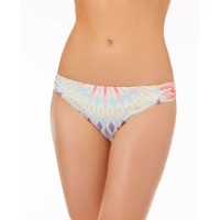Bar III Shirred Hipster Bottoms Women Swimsuit (Starburst Printed, S)