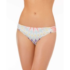 Bar III Shirred Hipster Bottoms Women Swimsuit (Starburst Printed, S)