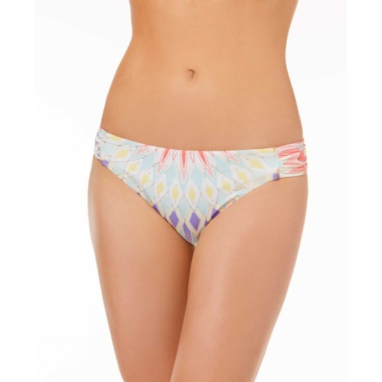  Shirred Hipster Bottoms Women Swimsuit (Starburst Printed, S)