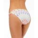  Shirred Hipster Bottoms Women Swimsuit (Starburst Printed, S)