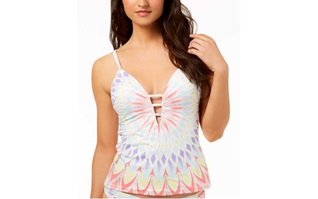 Strappy Top Women’s Swimsuit (Multi, S)