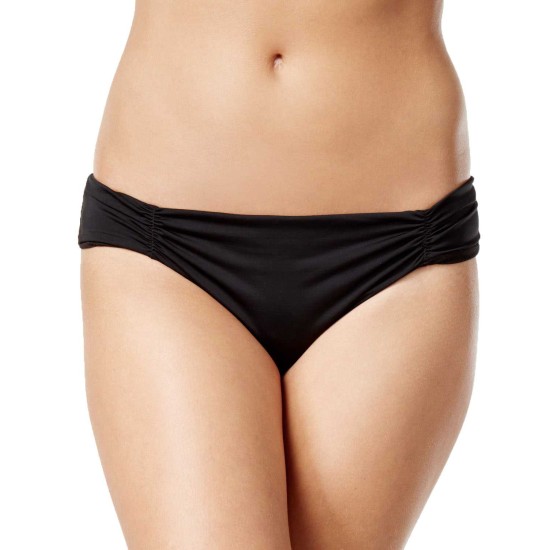  Tab-side Cheeky Bikini Bottoms (Black, XS)