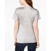  Twist-Front Top (Silver, XL)
