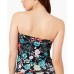  Women's Bandeau Tankini Top Swimsuit
