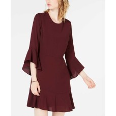 Bar III Women's Burnout Wrap Dress