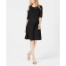  Women’s Cutout Knit A-Line Dress