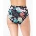  Women's High-Waist Bottoms Swimsuit