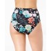  Women's High-Waist Bottoms Swimsuit