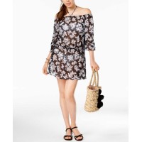 Bar III Women’s Off-The-Shoulder Dress Cover-Ups Swimwear
