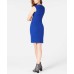  Women’s Split-Neck Bodycon Dress