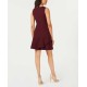  Women's Tiered Lace-Up Dress