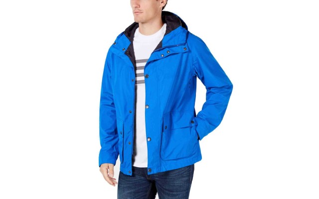  Men’s Gunwale Hooded Waterproof Jacket (Medium Blue, XX-Large)
