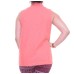  Juniors’ Notched-Collar Vest (Coral, Medium)
